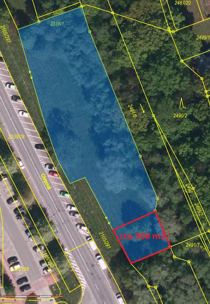 Prodej komerčního pozemku 2 561 m² – fotografie 2