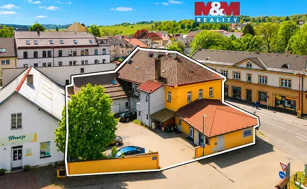 Prodej obchodních prostor 383 m², Wilsonova, Hlinsko, okres Chrudim