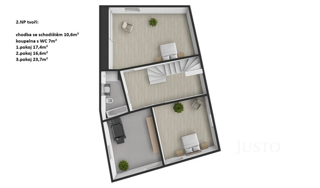Prodej bytu 4+kk 129 m², Býkev – náhled fotky 9