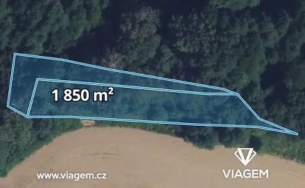 Prodej pole 1 850 m², Březina, okres Svitavy