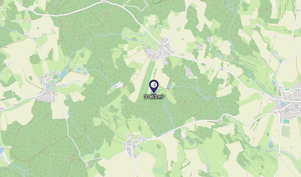 Prodej louky 3 963 m², Nový Rychnov – náhled fotky 3
