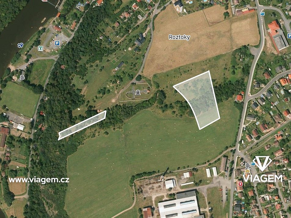 Prodej stavebního pozemku 2 804 m² – pohled 4