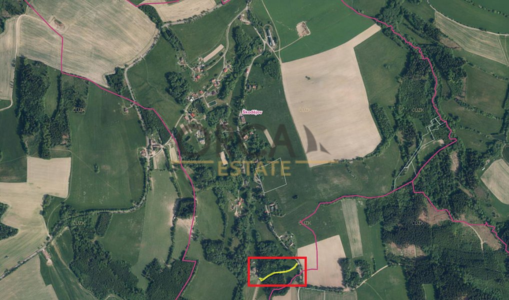 Prodej pozemku 191 m², Příkrý – náhled fotky 3