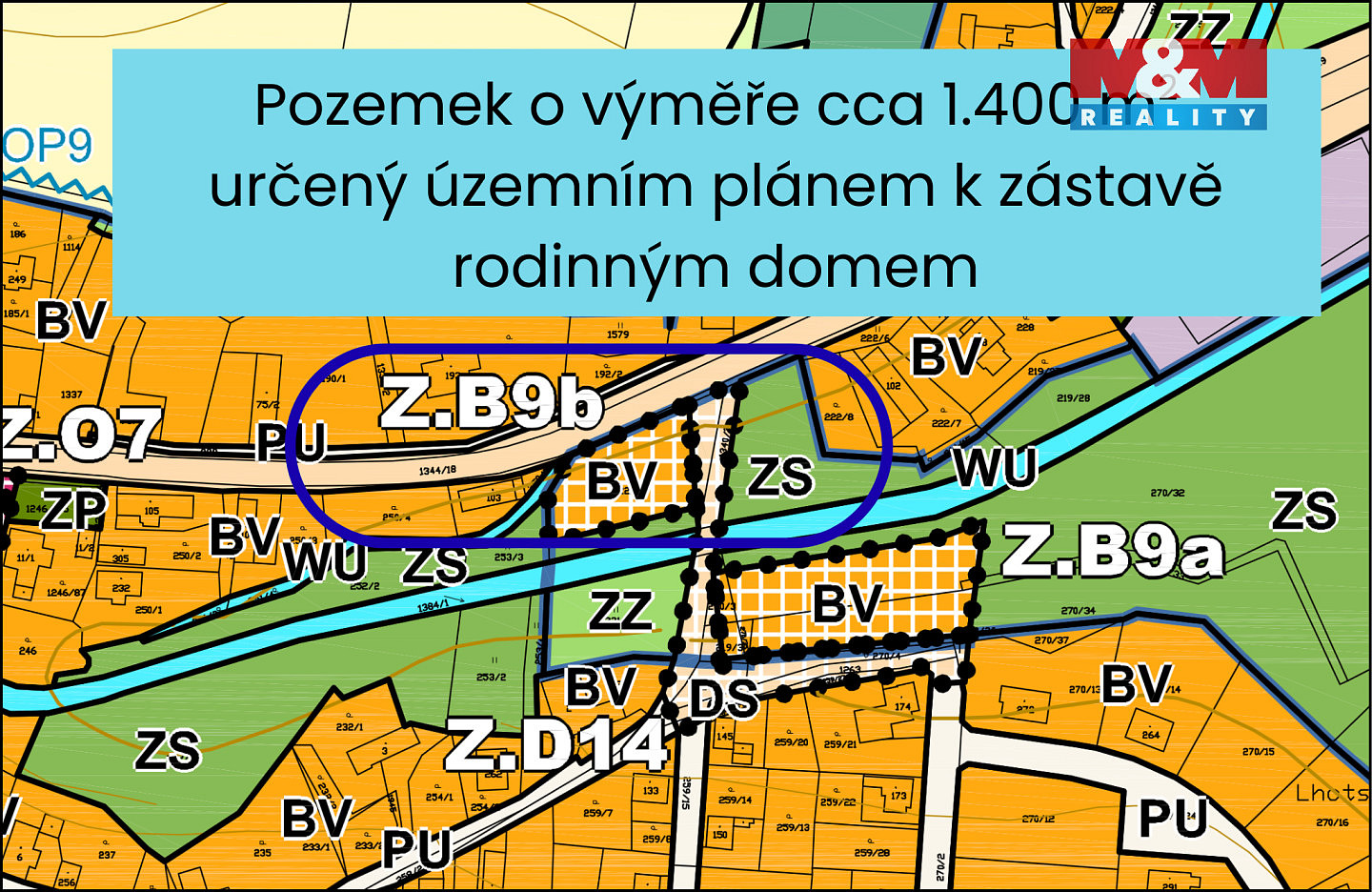 Prodej stavebního pozemku 1 402 m² – fotografie 4
