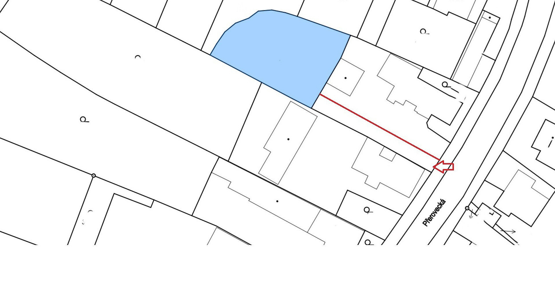 Prodej stavebního pozemku 835 m² – fotografie 5