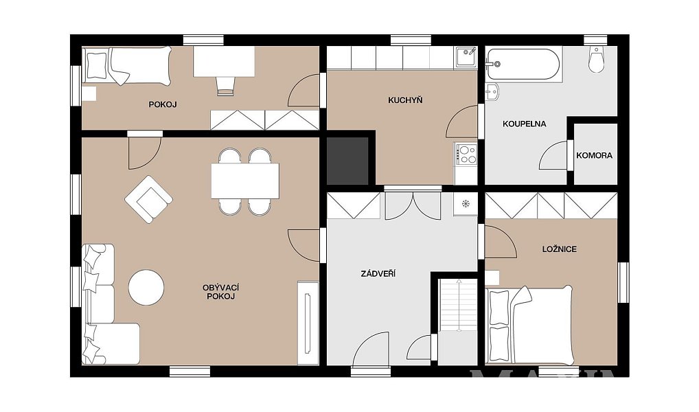 Prodej domu 80 m² s pozemkem 601 m², Rožďalovice – náhled fotky 30