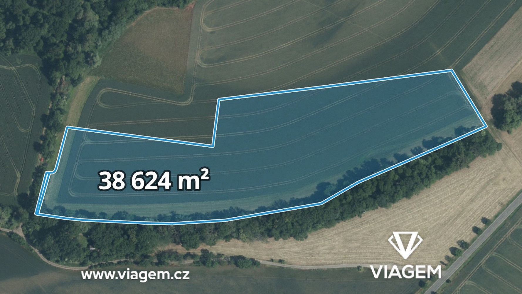 Prodej pole 38 624 m²