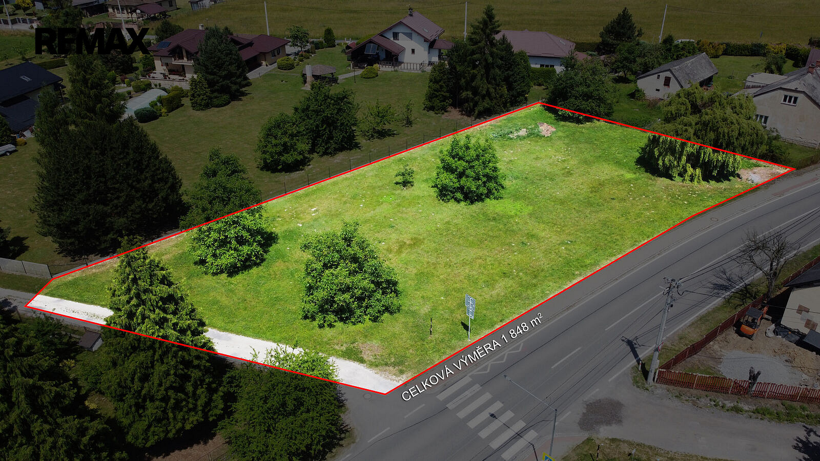 Prodej stavebního pozemku 1 848 m² – fotografie 2