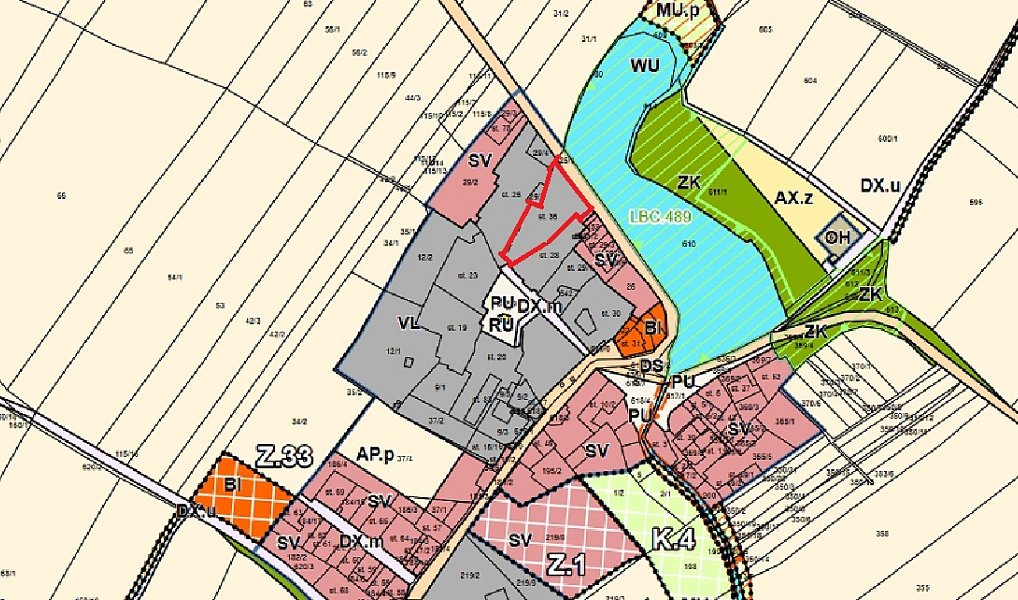 Prodej stavebního pozemku 2 901 m², Plaňany – náhled fotky 2