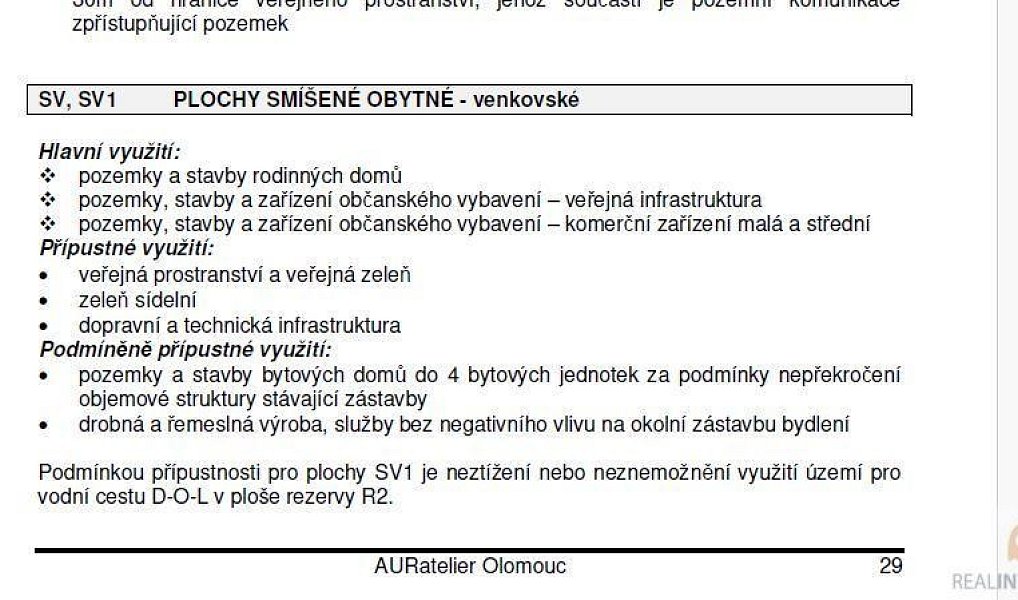 Prodej stavebního pozemku 875 m², Grygov – náhled fotky 4