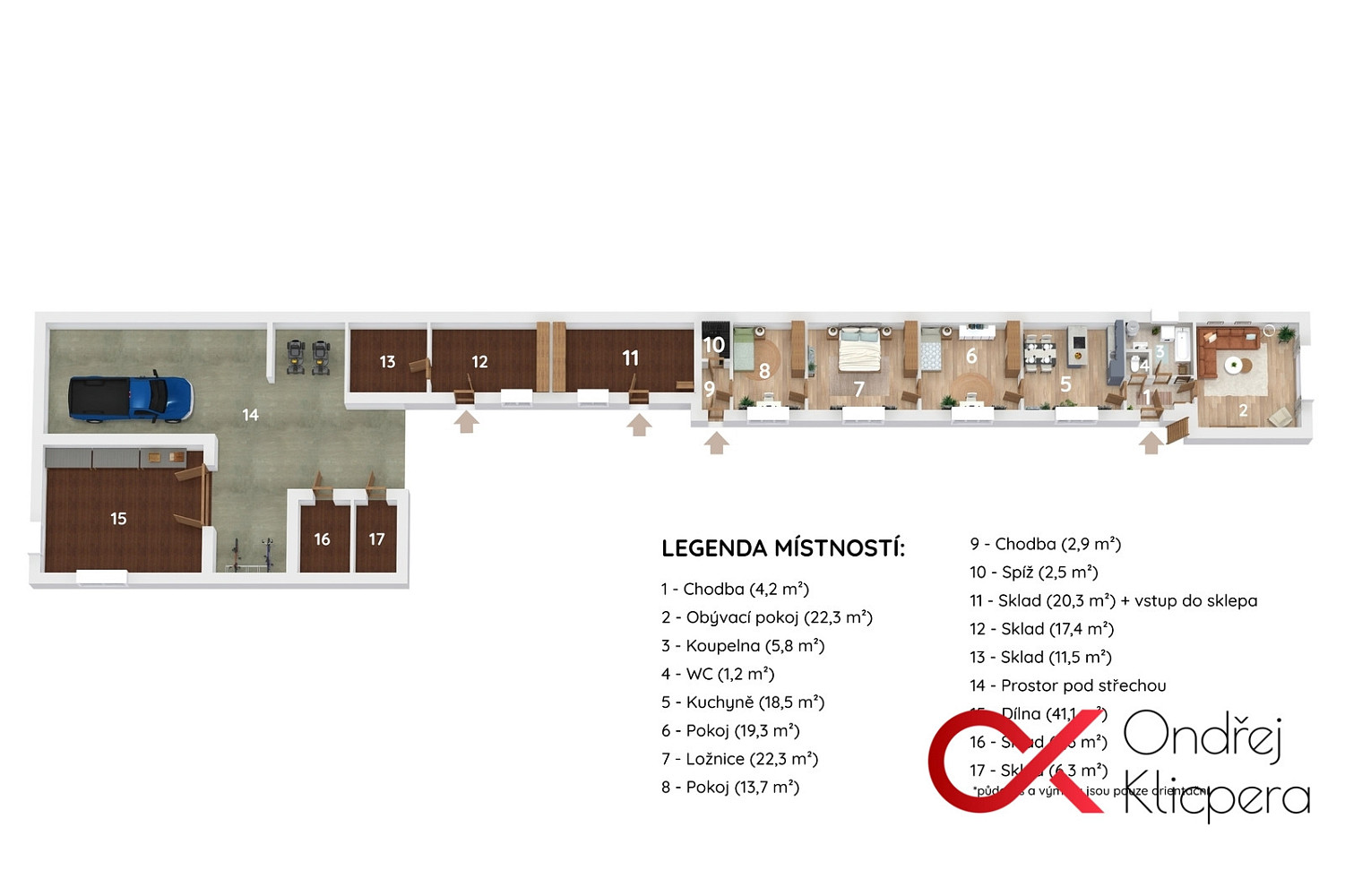 Prodej domu 120 m² s pozemkem 729 m² — photo 2