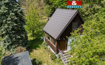 Prodej chaty/chalupy 34 m² s pozemkem 1 397 m², V Podlesí, Chrást, okres Plzeň-město