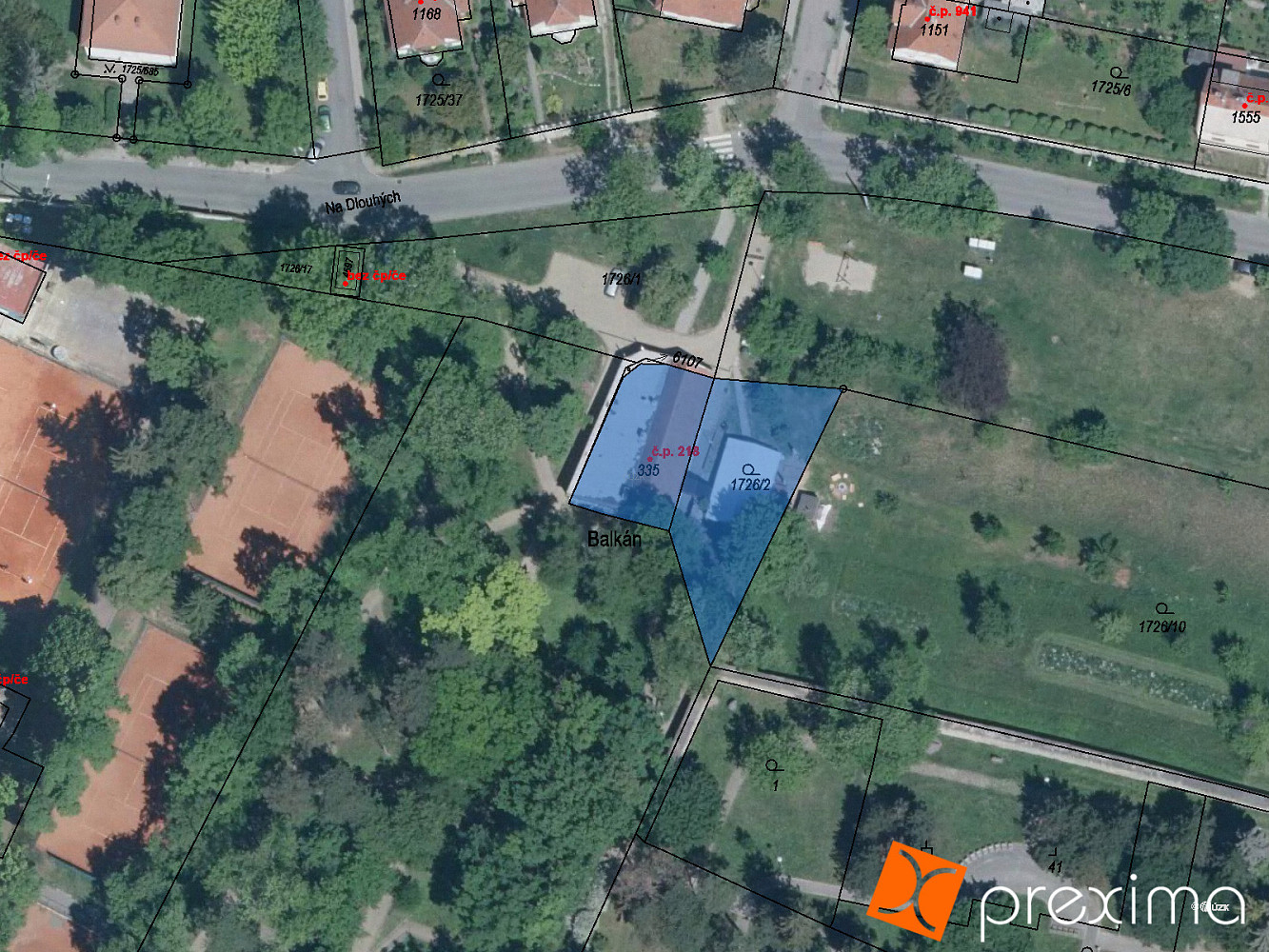 Prodej 37/3400 restaurace 317 m², pozemky 834 m² – pohled 2