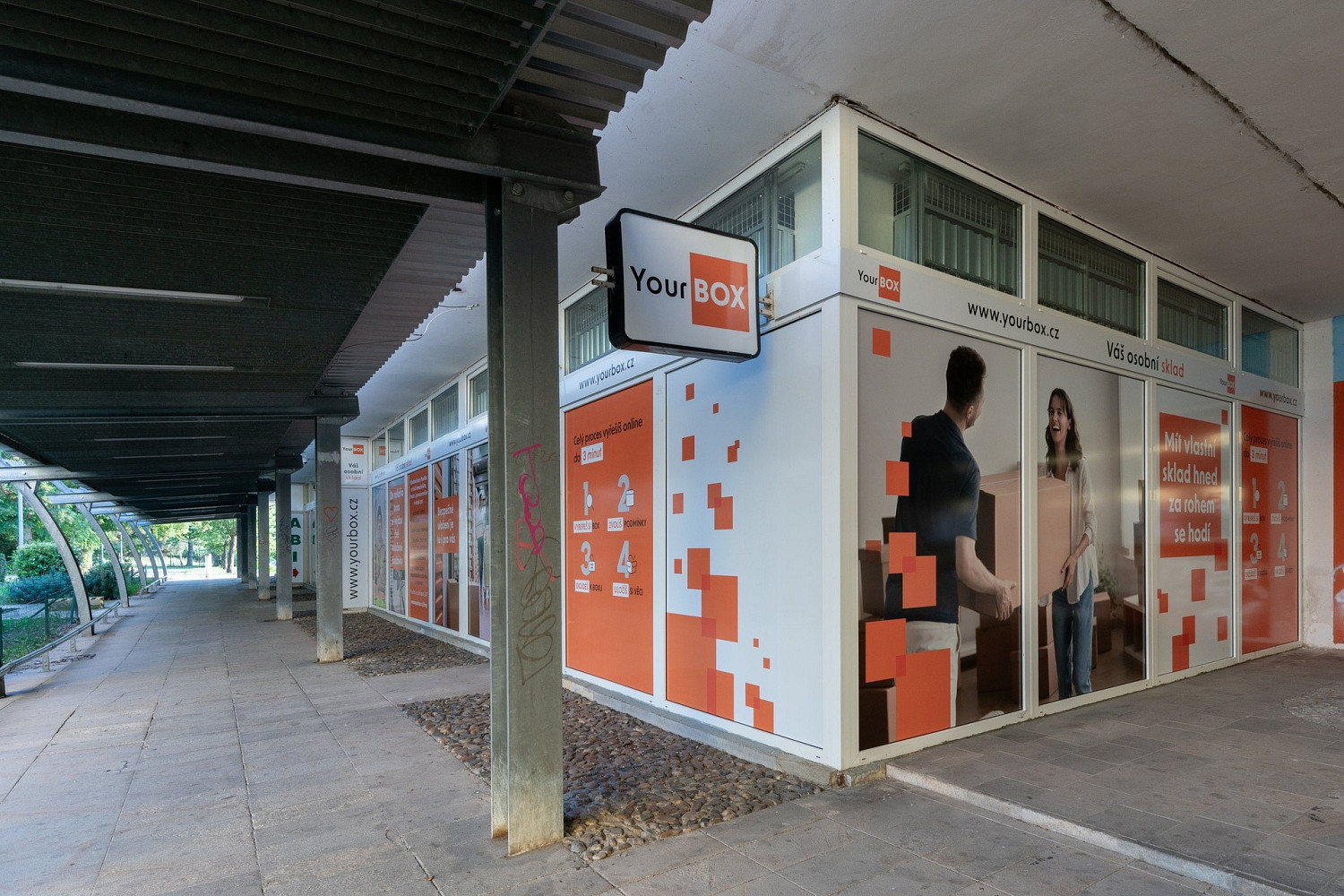 Pronájem skladovacích prostor 1 m²