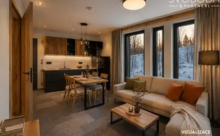 Prodej bytu 1+kk 37 m², Pec pod Sněžkou - Velká Úpa, okres Trutnov