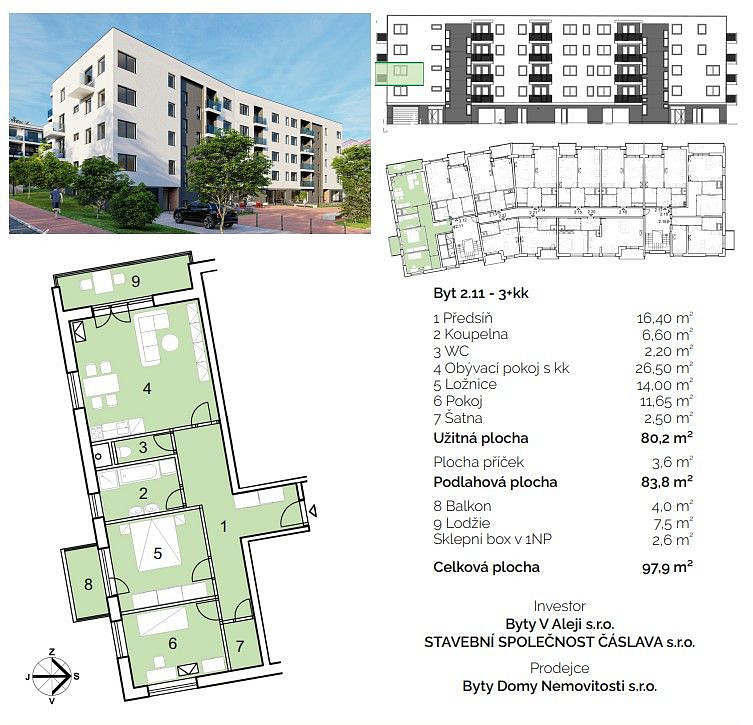 Prodej bytu 3+kk 97 m² — photo 4