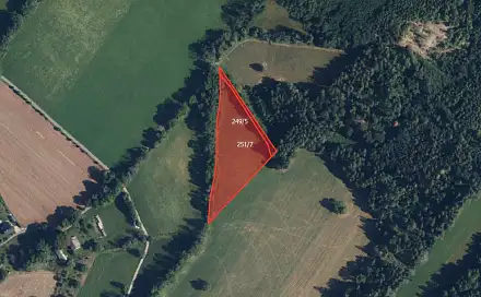 Prodej pole 8 812 m², Janoušov, okres Šumperk