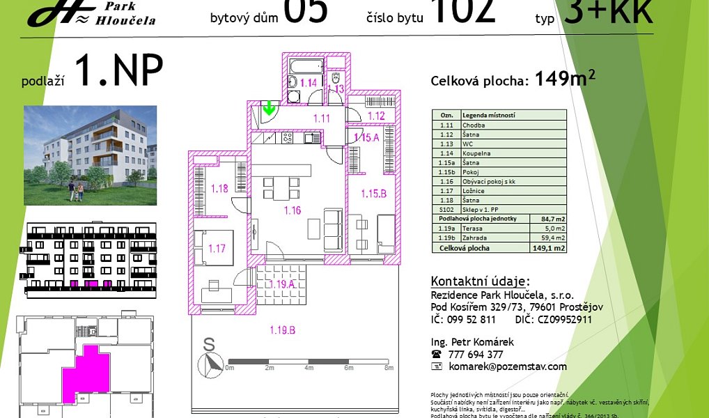 Prodej bytu 3+kk 85 m², Olomouc – náhled fotky 3