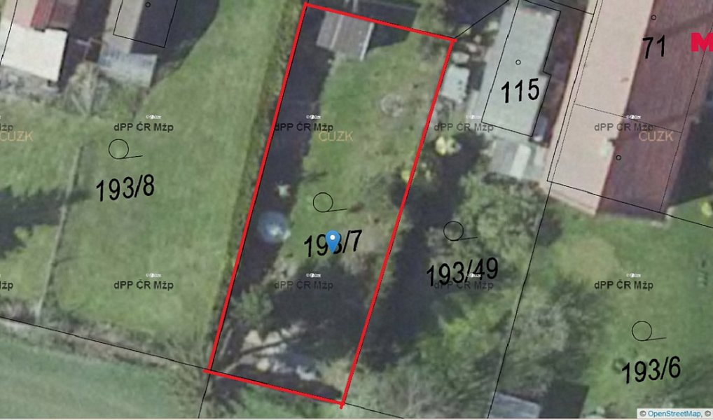 Prodej zahrady 327 m², Kořenice – náhled fotky 3
