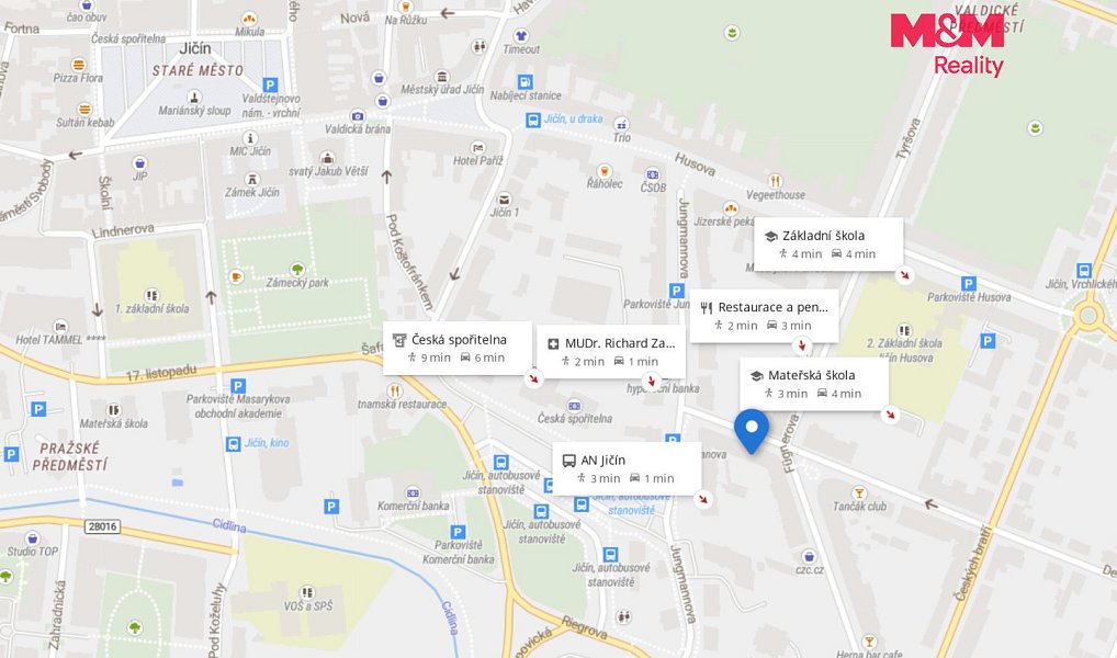 Pronájem bytu 1+1 52 m², Jičín – náhled fotky 6