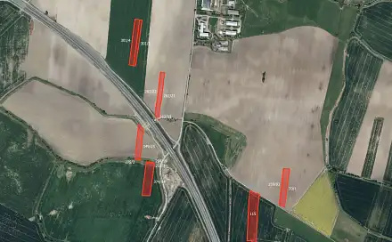 Prodej pole 39 803 m², Dolní Roveň - Horní Roveň, okres Pardubice