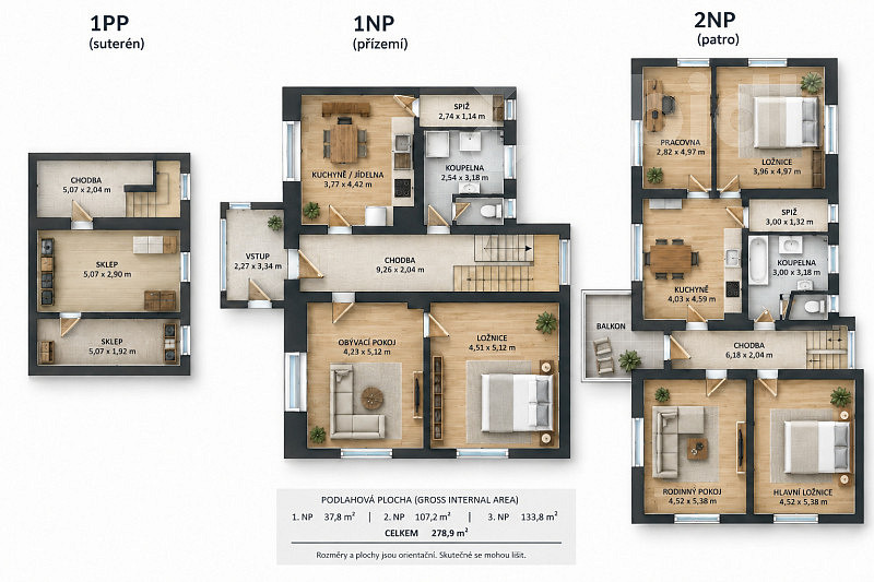 Prodej domu 279 m² s pozemkem 2 398 m² – fotografie 4