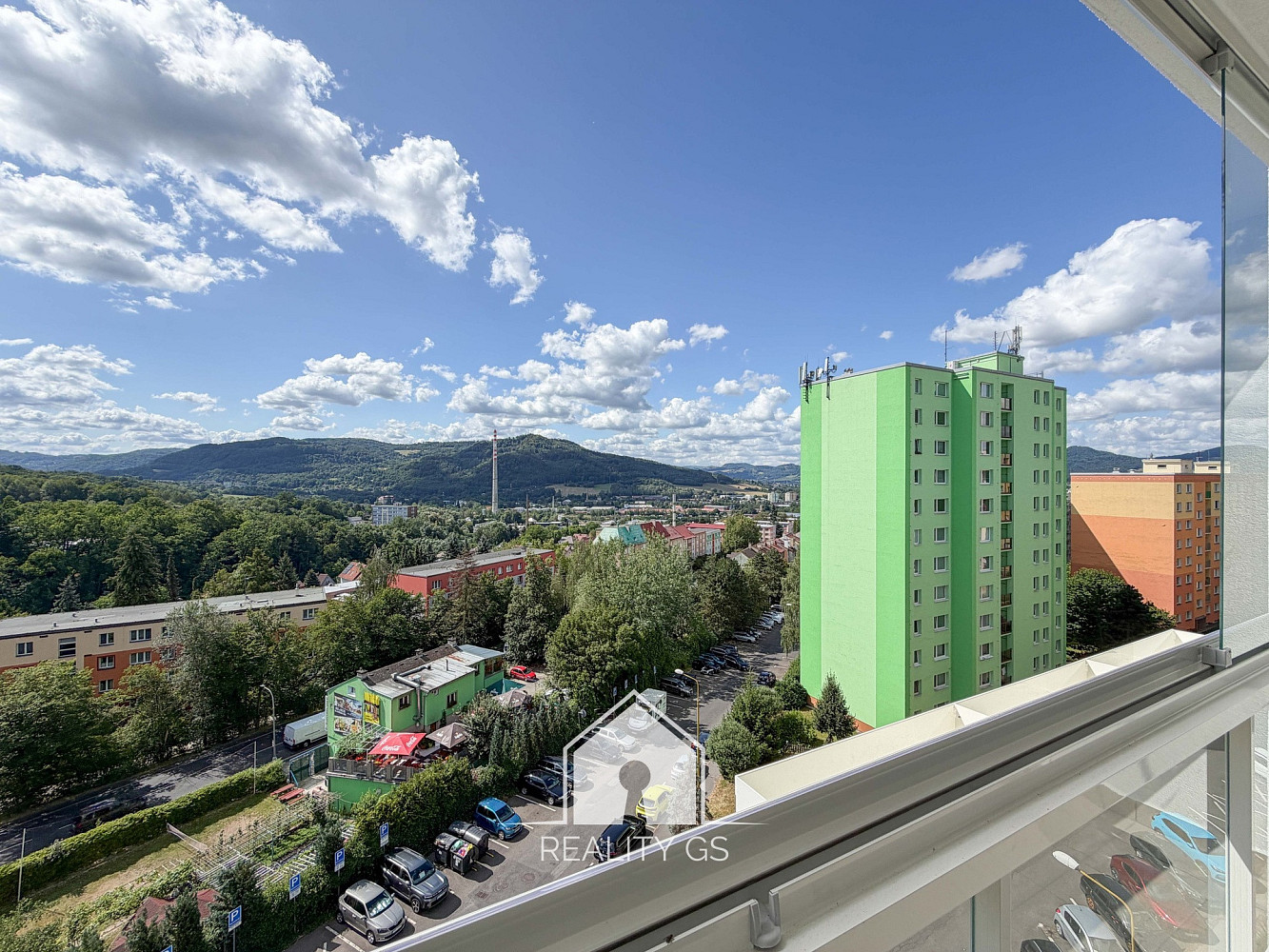 Byt 3+1 – Děčín, Nad Slovankou, Nové Město – pohled 2