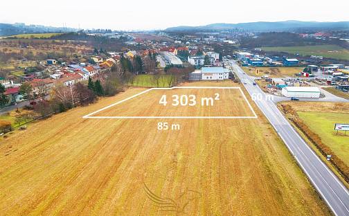 Prodej komerčního pozemku 4 303 m², Troubsko, okres Brno-venkov