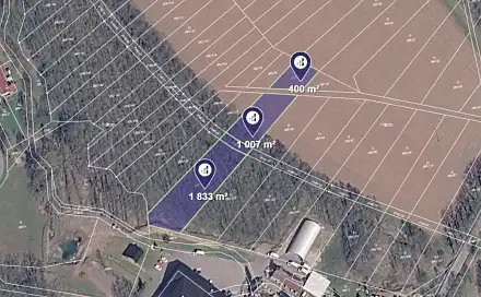 Prodej louky 3 240 m², Hrubá Skála, okres Semily
