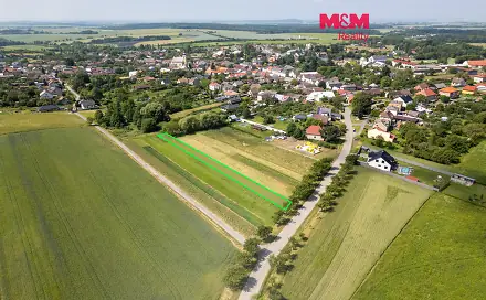Prodej pole 872 m², Velký Újezd, okres Olomouc