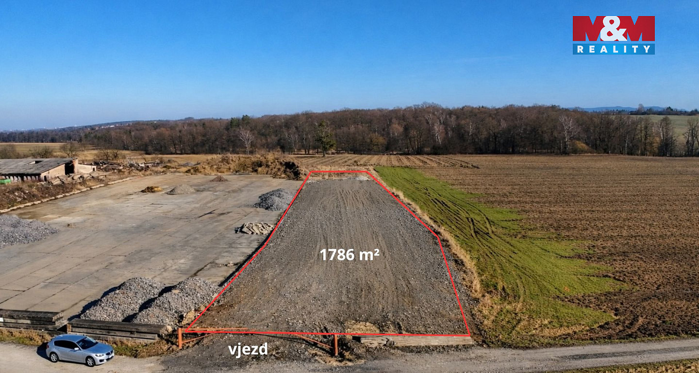 Pronájem pozemku 1 786 m² – pohled 2