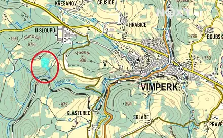 Prodej stavebního pozemku 77 485 m², Vimperk
