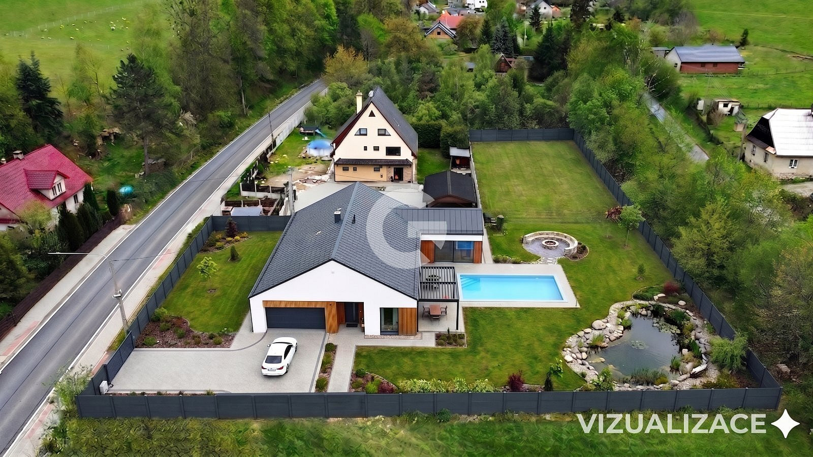 Prodej stavebního pozemku 2 552 m², Lichnov