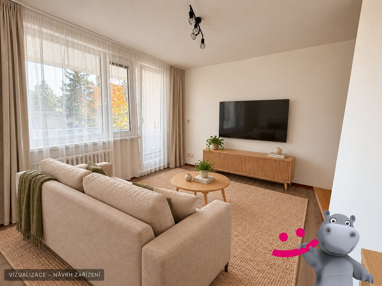 Pronájem bytu 1+kk 33 m² – fotografie 2