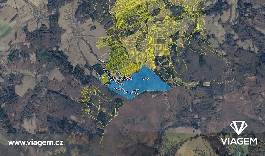 Prodej lesa 16 916 m², Šanov – náhled fotky 4