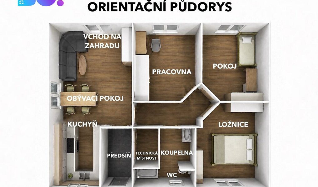 Prodej domu 92 m² s pozemkem 1 339 m², Ropice – náhled fotky 24