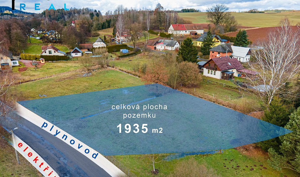 Prodej stavebního pozemku 1 935 m², Dolní Dobrouč – náhled fotky 10