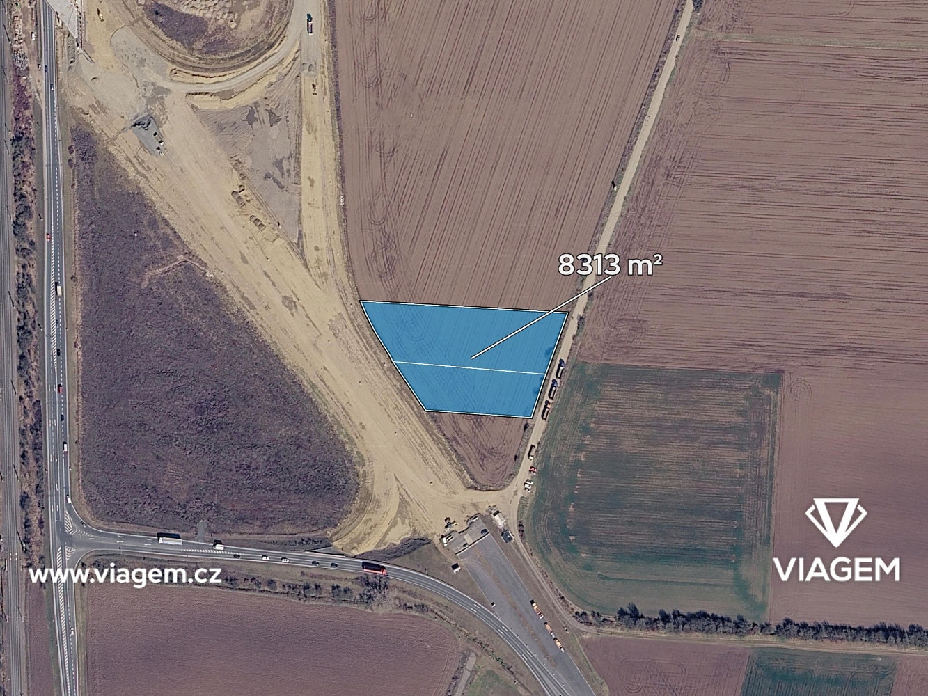 Prodej pole 831 m² – fotografie 2