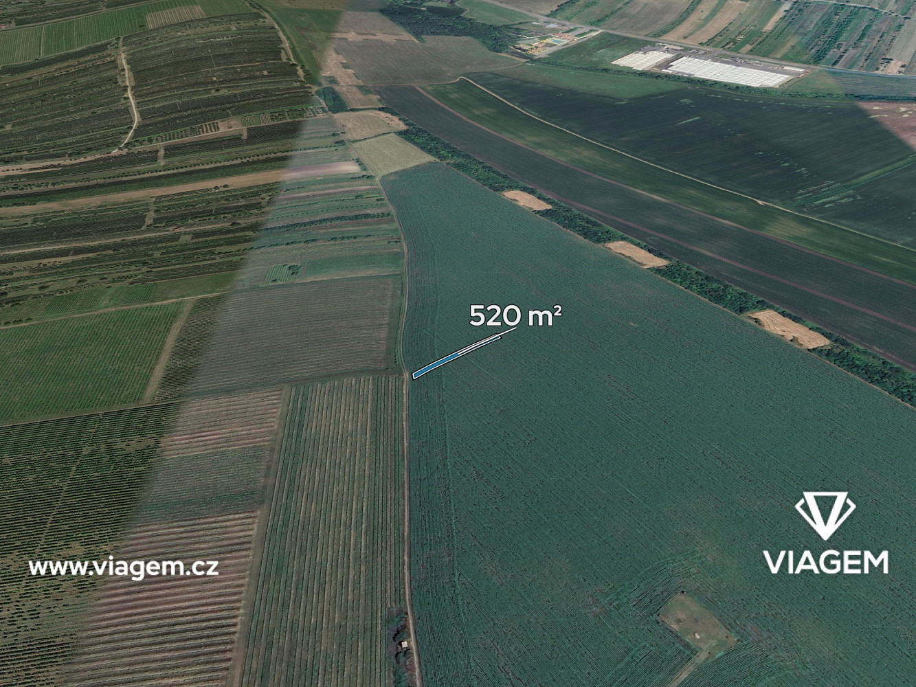 Prodej pole 520 m²