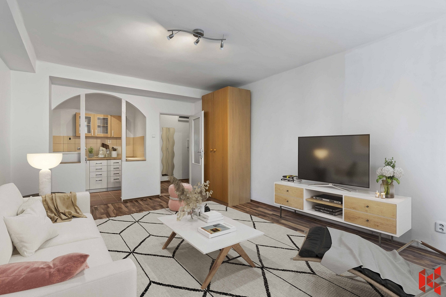 Prodej bytu 1+kk 32 m² – pohled 4