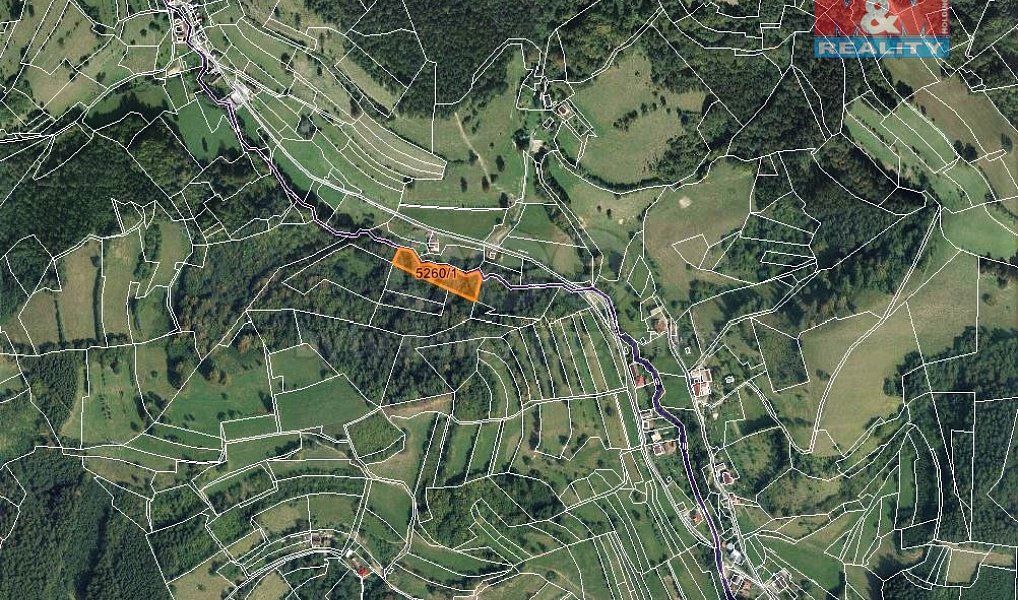 Prodej lesa 4 913 m², Huslenky – náhled fotky 7