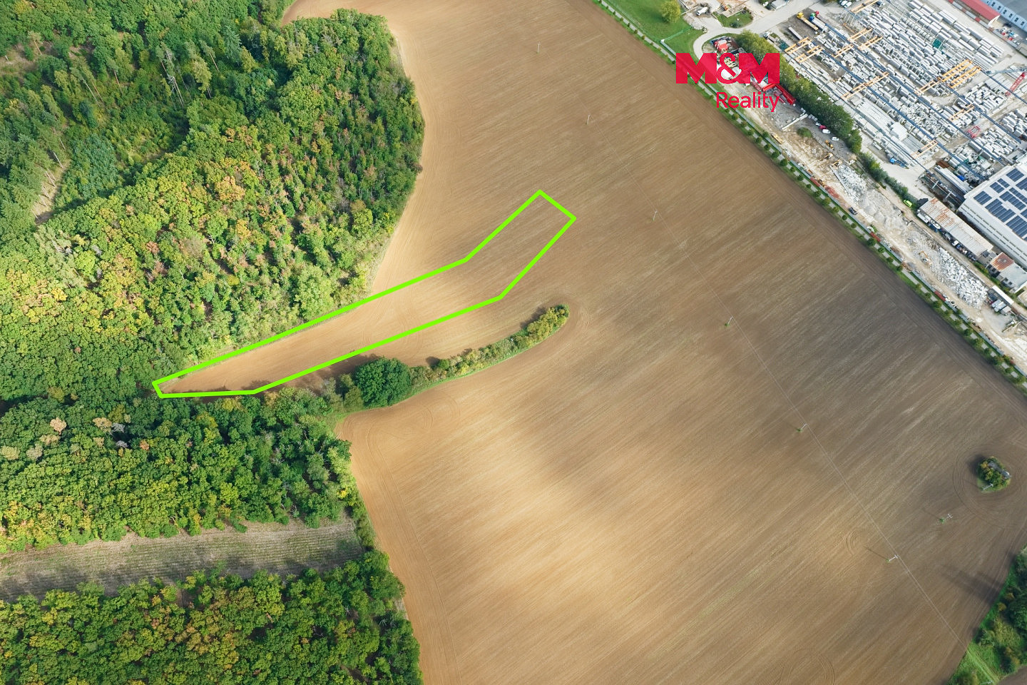 Prodej pole 6 916 m²