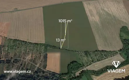 Prodej pole 257 m², Ostrožská Nová Ves, okres Uherské Hradiště
