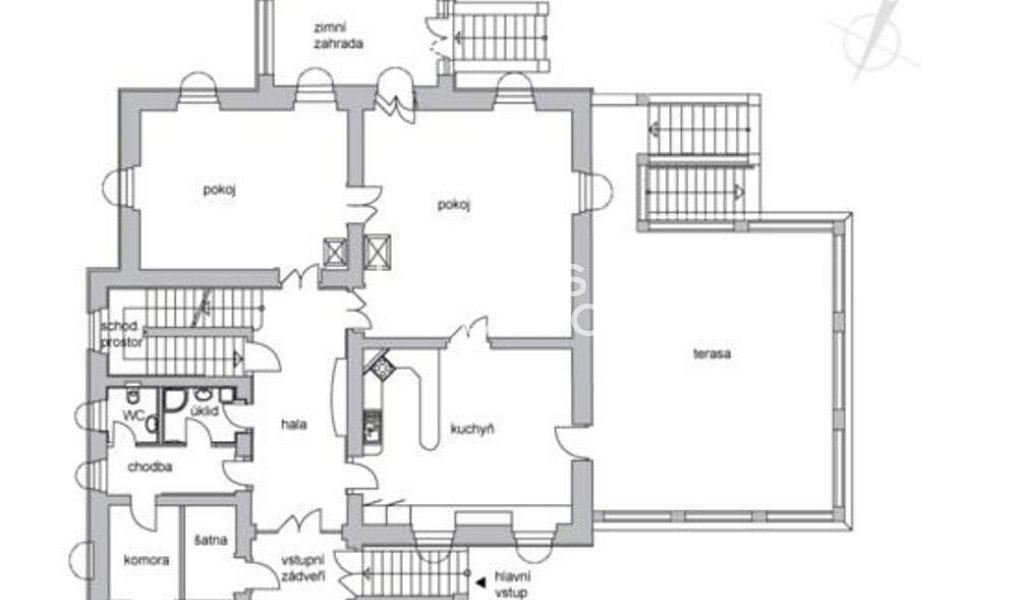 Pronájem domu 827 m² s pozemkem 8 510 m², Praha – náhled fotky 23