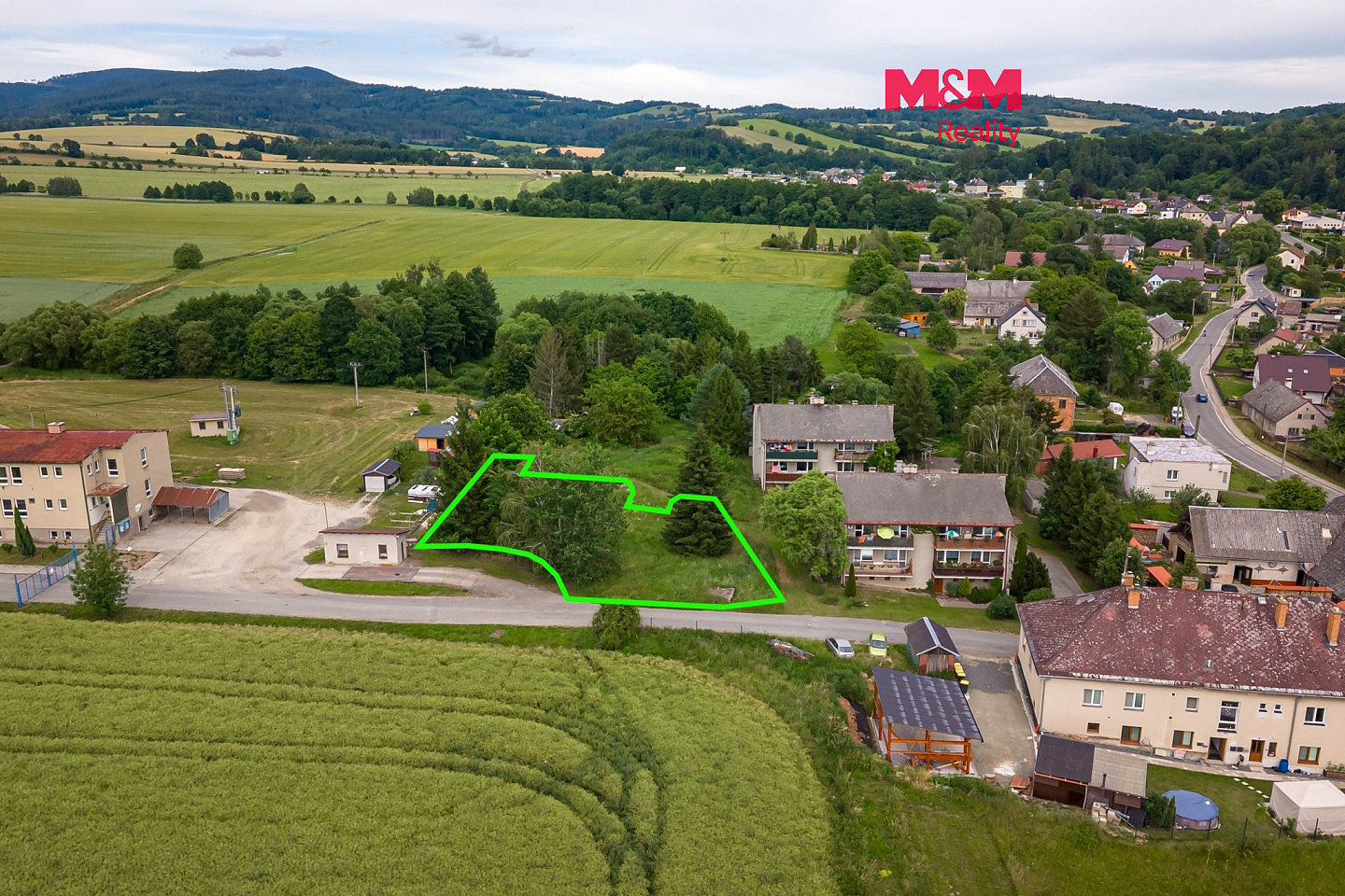 Prodej stavebního pozemku 3 447 m²