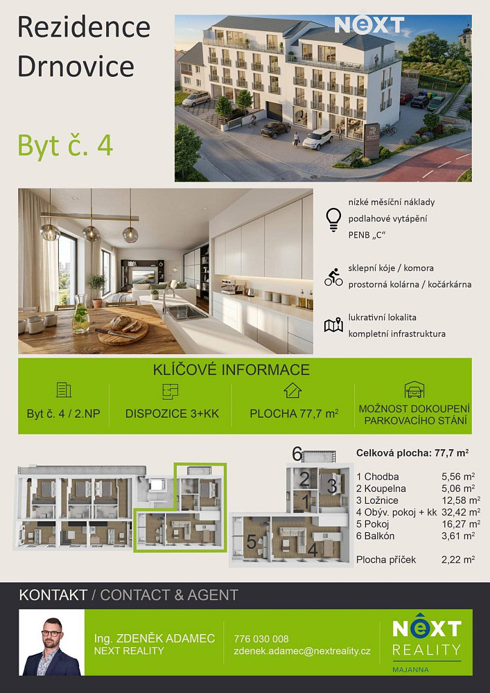 Prodej bytu 3+kk 78 m² — photo 4