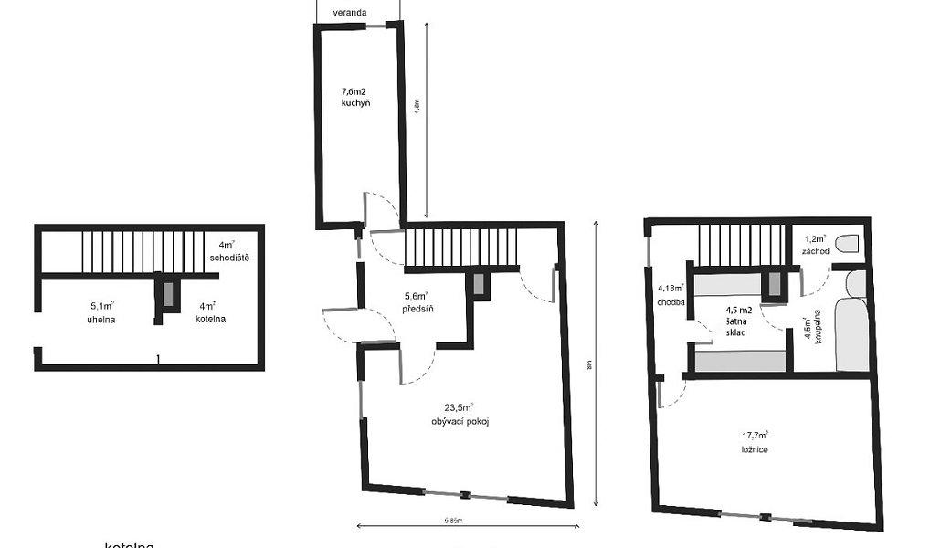 Prodej domu 85 m² s pozemkem 117 m², Kolín – náhled fotky 17