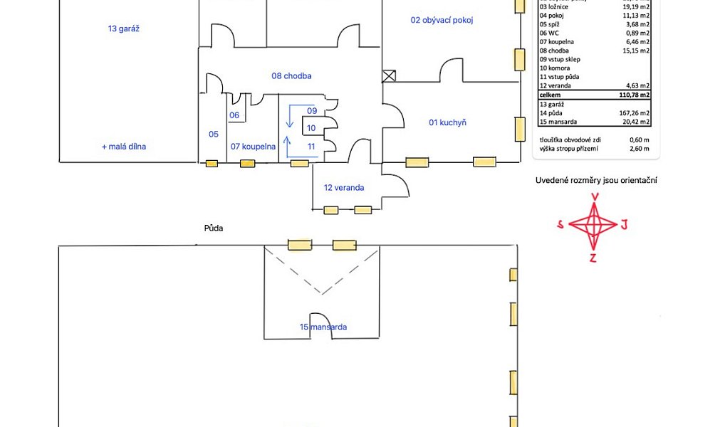 Prodej domu 110 m² s pozemkem 2 371 m², Toužim – náhled fotky 6