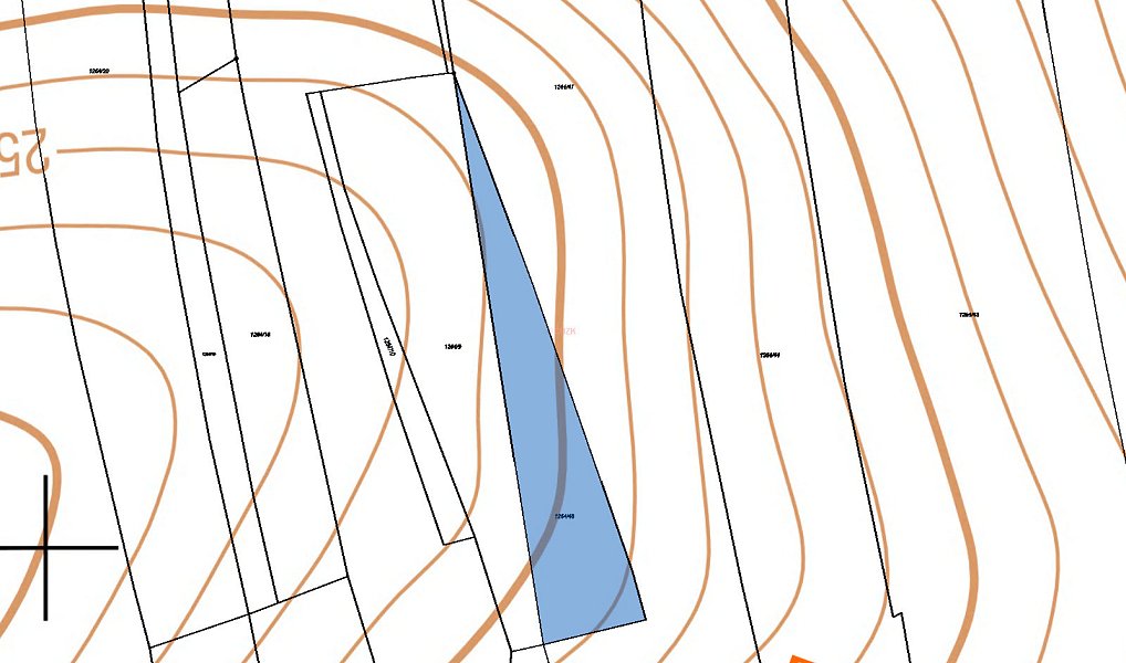 Prodej pole 1 918 m², Lipno – náhled fotky 3