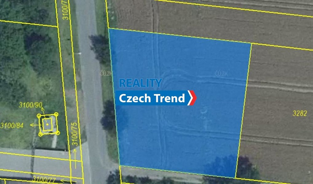 Prodej pole 383 m², Holešov – náhled fotky 3